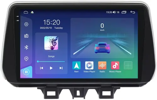 Магнитола для Hyundai Tucson 2018-2021 - Parafar PF547U2K на Android 13, Быстрая, QLED+2K, CarPlay, 4G SIM-слот