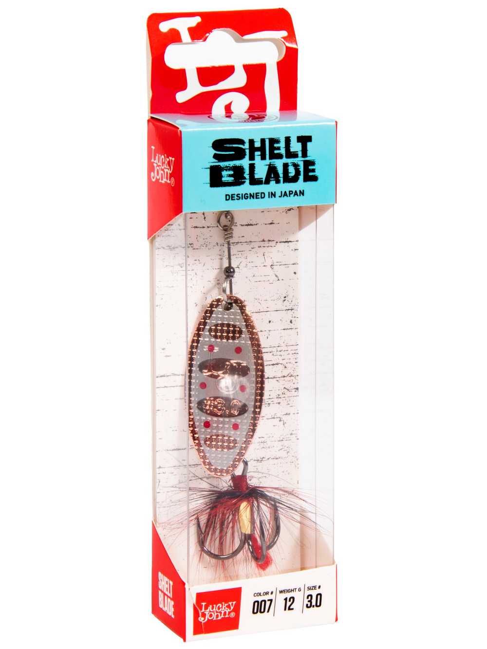 Блесна вращающаяся Lucky John SHELT BLADE 03 12.0г 007