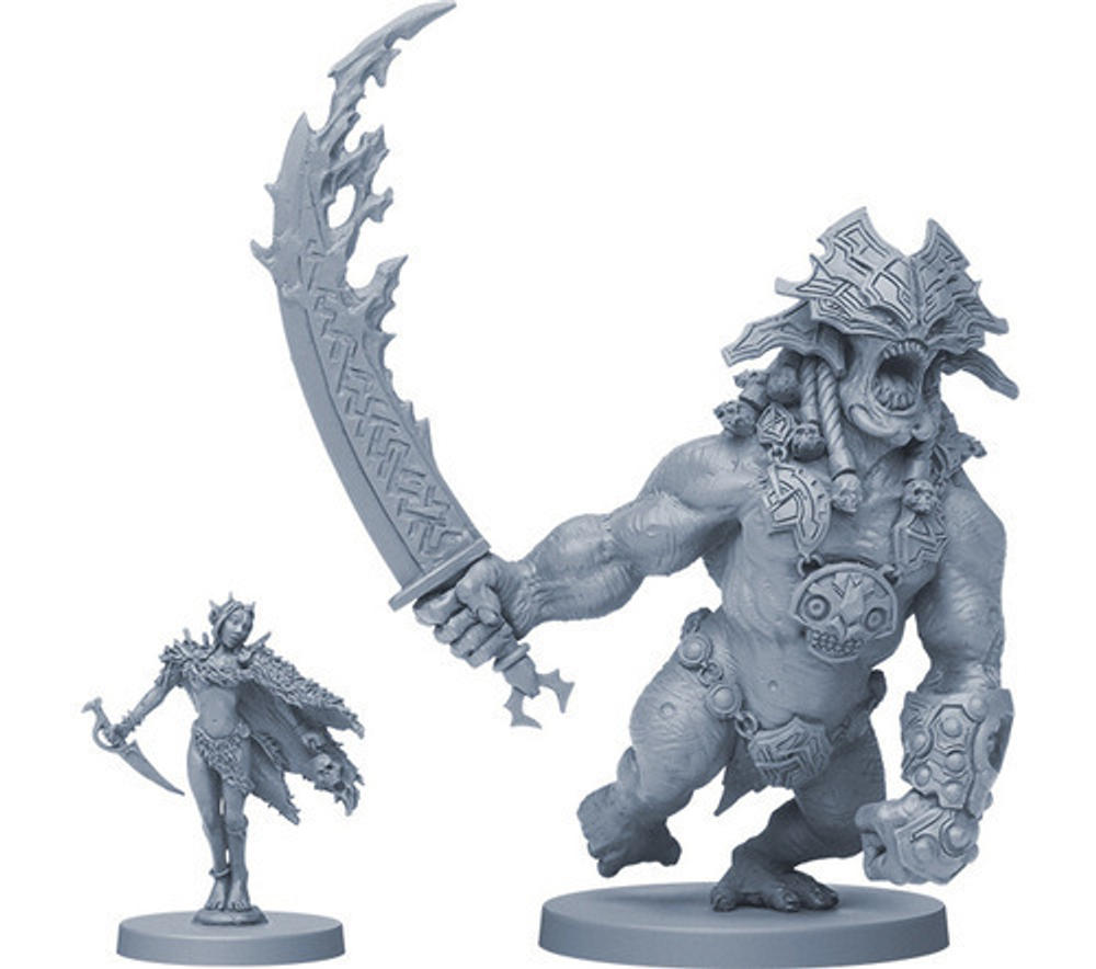 Blood Rage. Миниатюры