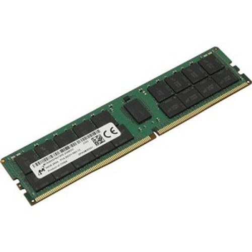 Серверная оперативная память DIMM DDR4 64Gb, 2933Mhz, Micron ECC REG CL21 1.2V (MTA36ASF8G72PZ-2G9B2)