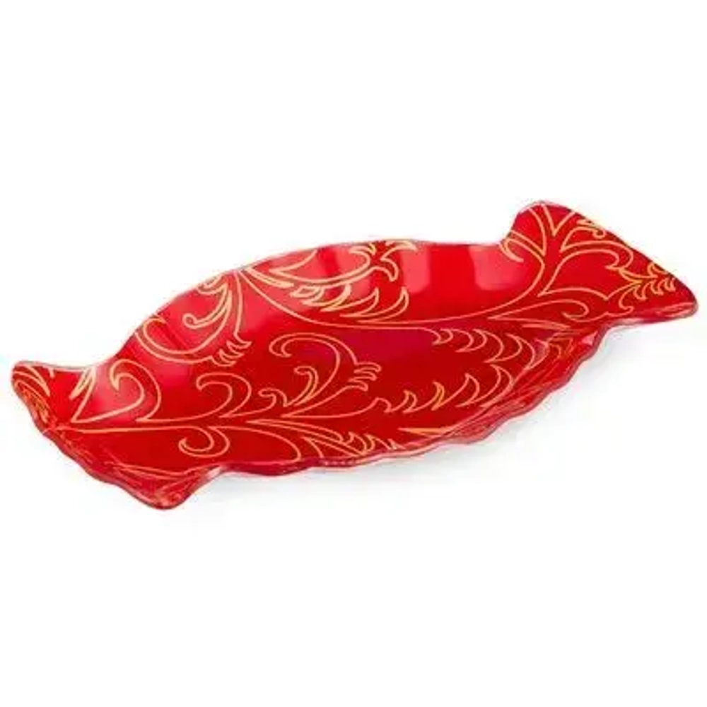 Блюдо для сервировки «Рождественская сказка» 20*11см