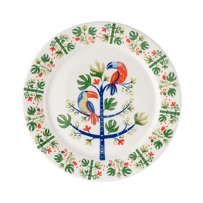 Тарелка toucan из коллекции birds of paradise, D18 см