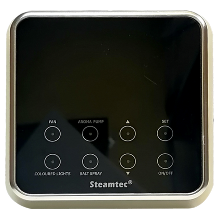 Пульт управления парогенератора Steamtec ULTIMATE TOLO AIO (влагостойкий, черный)