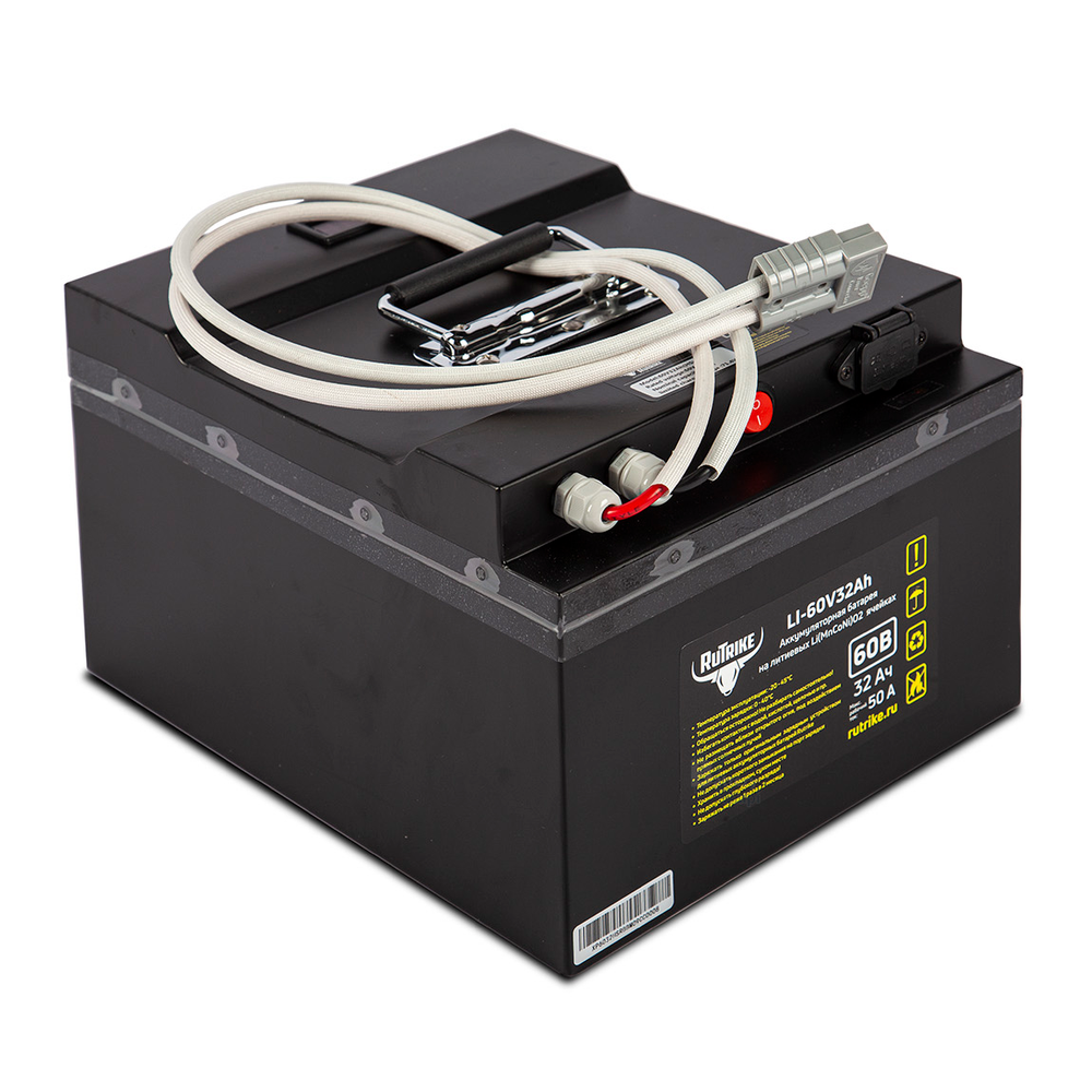 Литиевый Аккумулятор RuTrike (MnCoNi) 60V32A/H