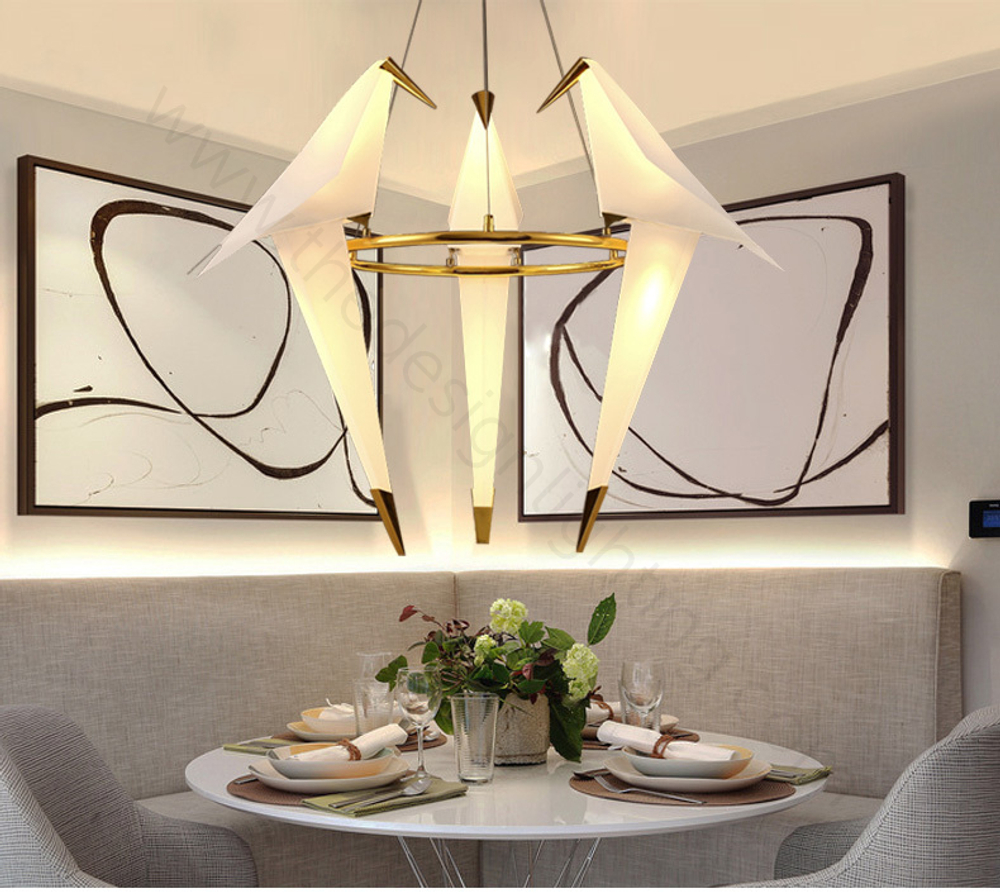 Pendant design lamp  PERCH by Moooi (3 lampshade )