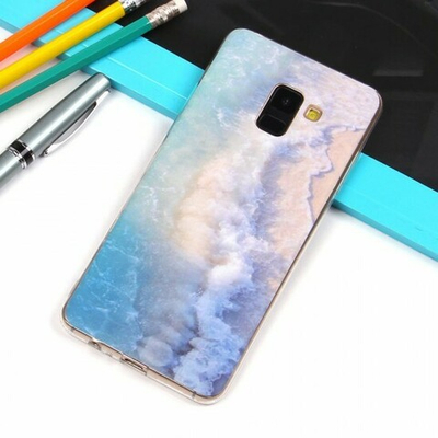 Матовый чехол для Samsung Galaxy A8+ (2018), 010738