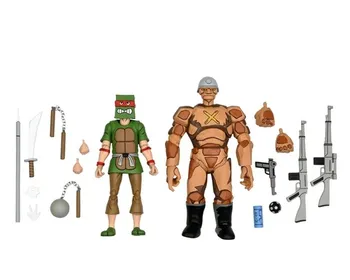 Фигурка NECA TMNT: Crooked Ninja Turtle Gang and Rock Soldier (2-Pack)