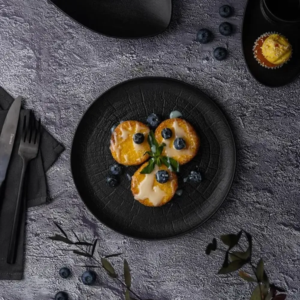 Тарелка d 20,5 см Black Raw Stellar P.L. Proff Cuisine [6]