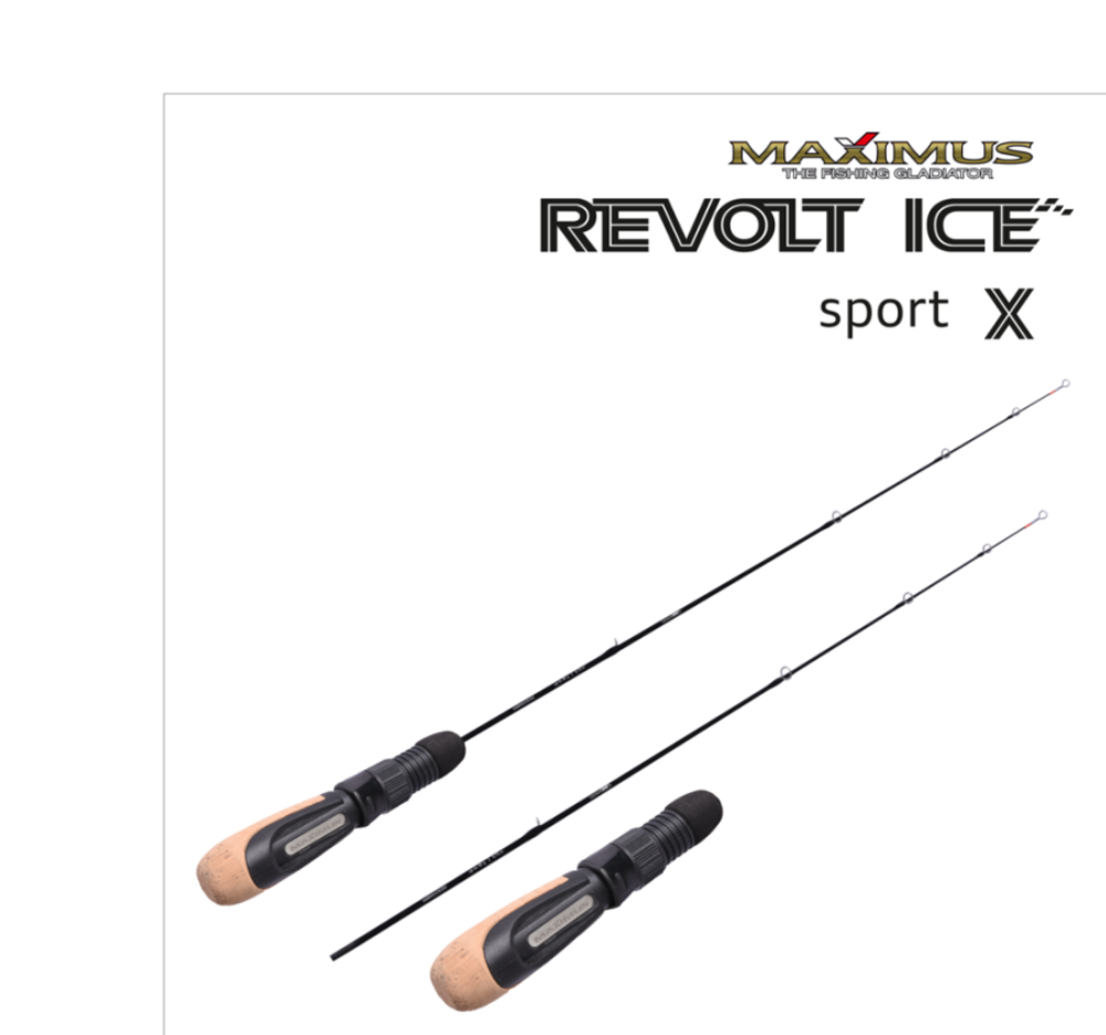 Зимняя удочка Maximus REVOLT ICE SPORT X 302M (MIRRISX302M) 0,75м до 30гр