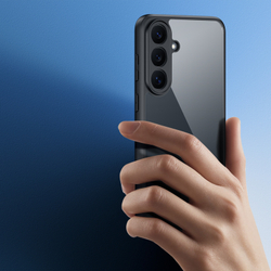 Чехол прозрачный с черными рамками для Samsung Galaxy S26 FE, серия Aimo Series от Dux Ducis