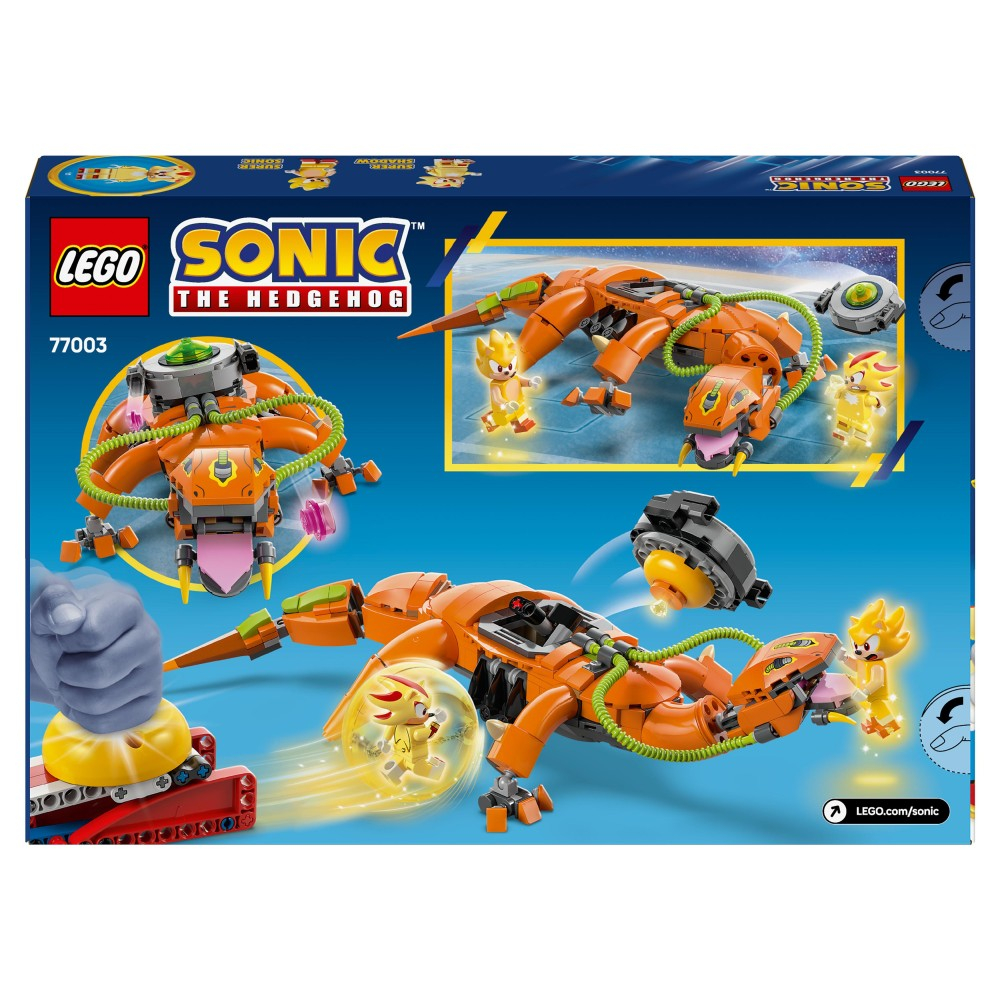 Конструктор LEGO Sonic 77003 the Hedgehog Супер Шэдоу против Биолизарда