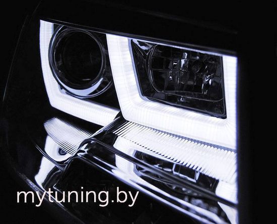 Передние фары U-TYPE CHROME для VW T5