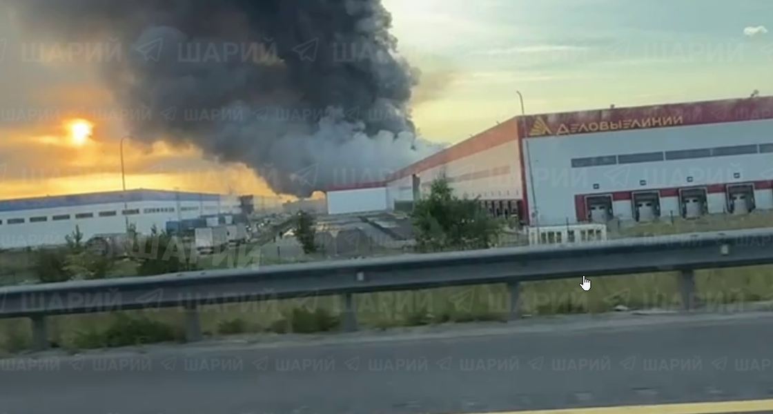 Пожар в Домодедово: немного подробностей