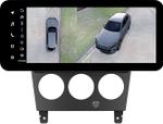 Магнитола для Subaru Impreza 2 GD GG 2002-2007 - Teyes LUX ONE 360 монитор 12.3" 2K QLED на Android 10, Быстрая, CarPlay, 4G SIM-слот, 4 камеры в комплекте