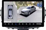 Магнитола для KIA Soul 3 2018-2024 (ШГУ монохром) - Teyes CC3-2K-360 монитор 13" 2K QLED на Android 10, Быстрая, CarPlay, 4G SIM-слот, 4 камеры в комплекте