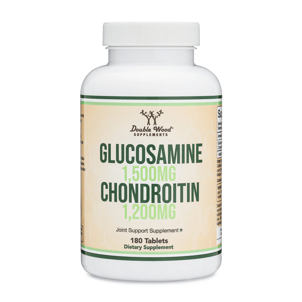 Double Wood Supplements - Glucosamine Chondrotin - 180 tablets