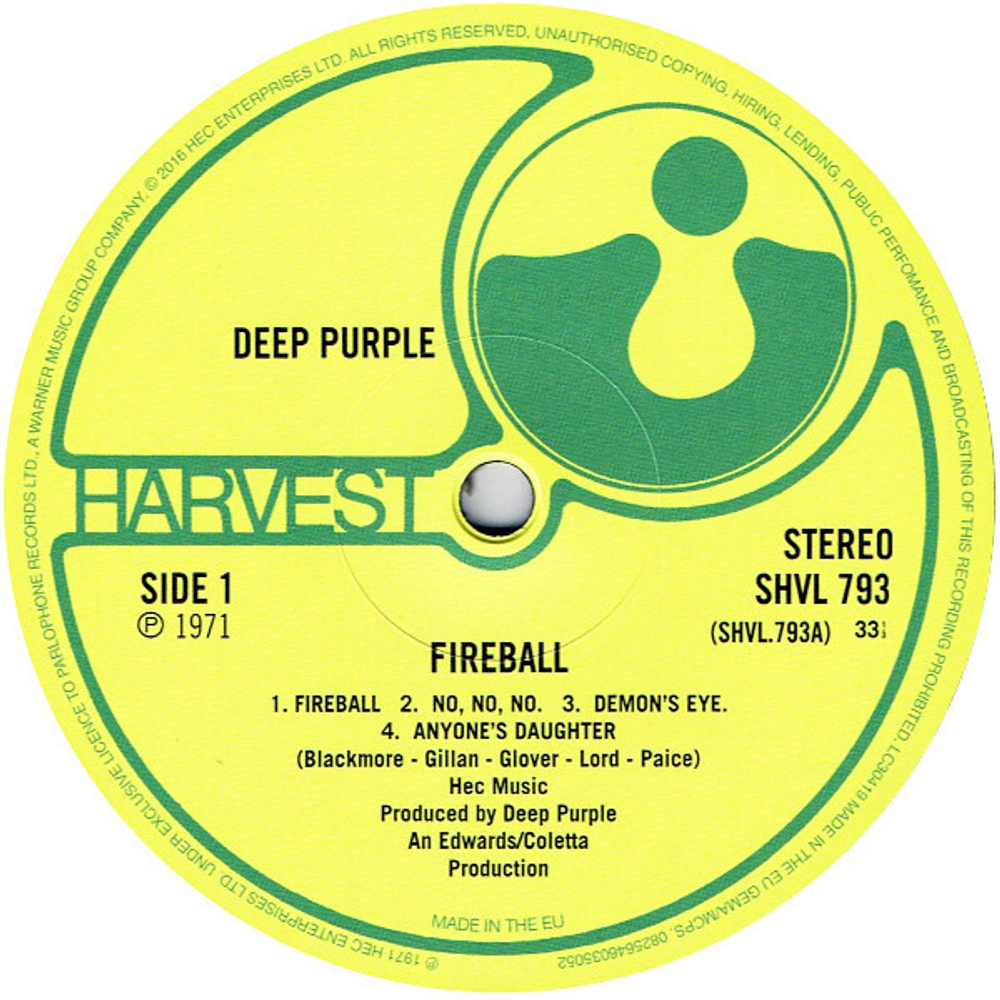 Deep Purple / Fireball (LP)
