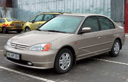 Порог Honda Civic 7 2000-2005 (1мм)