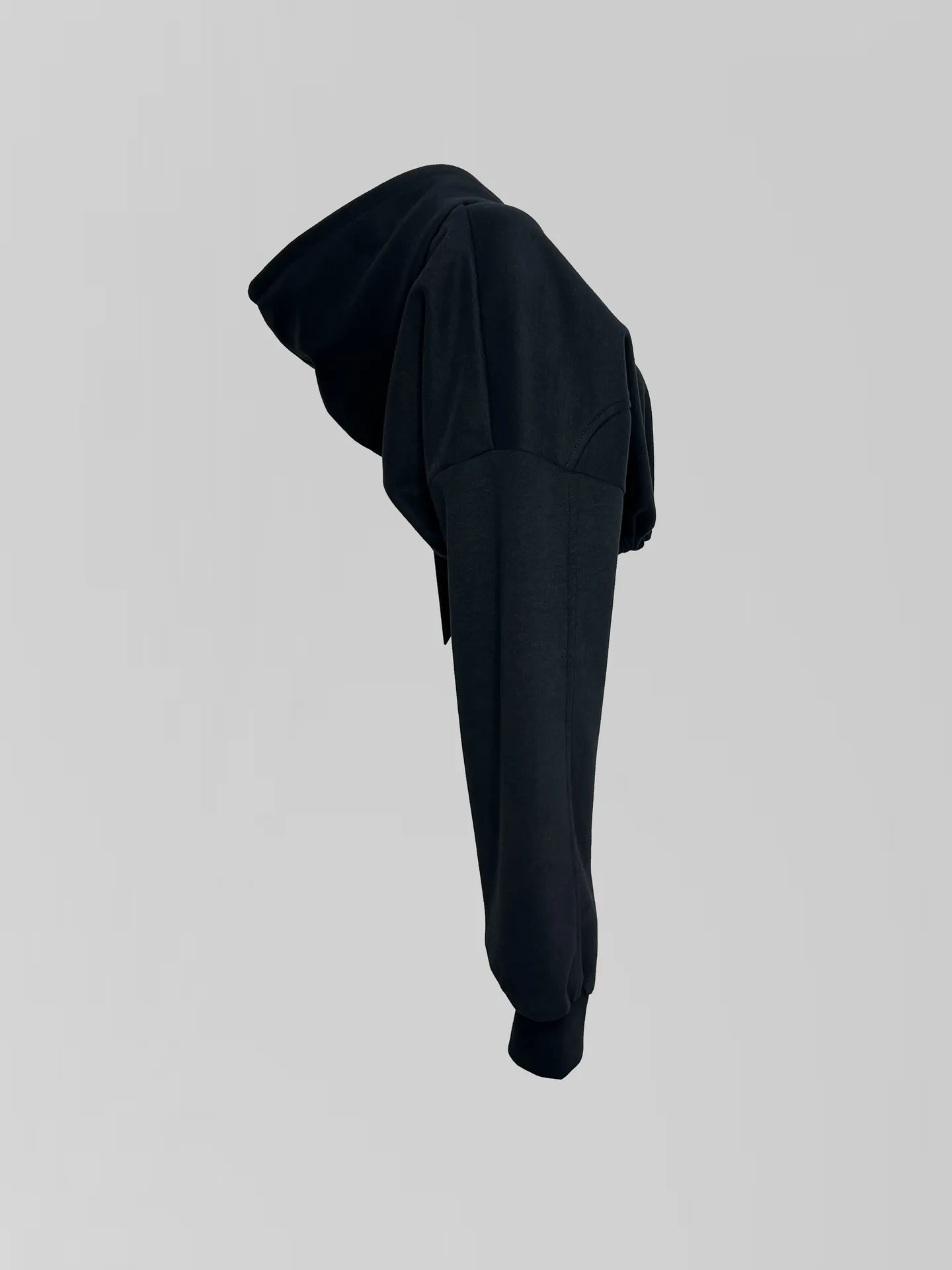 Костюм-тройка Agdali Brand 1023 спортивный из укороченной зип-кофты, широких штанов и корсета