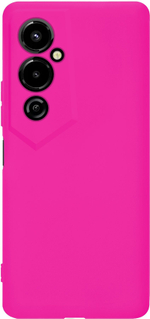 Мягкий Soft Touch чехол из силикона для TECNO POVA 4 PRO с бархатной подкладкой