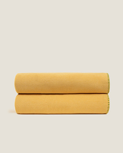 Плед Без коллекции Frati Home 160x200 Желтый
