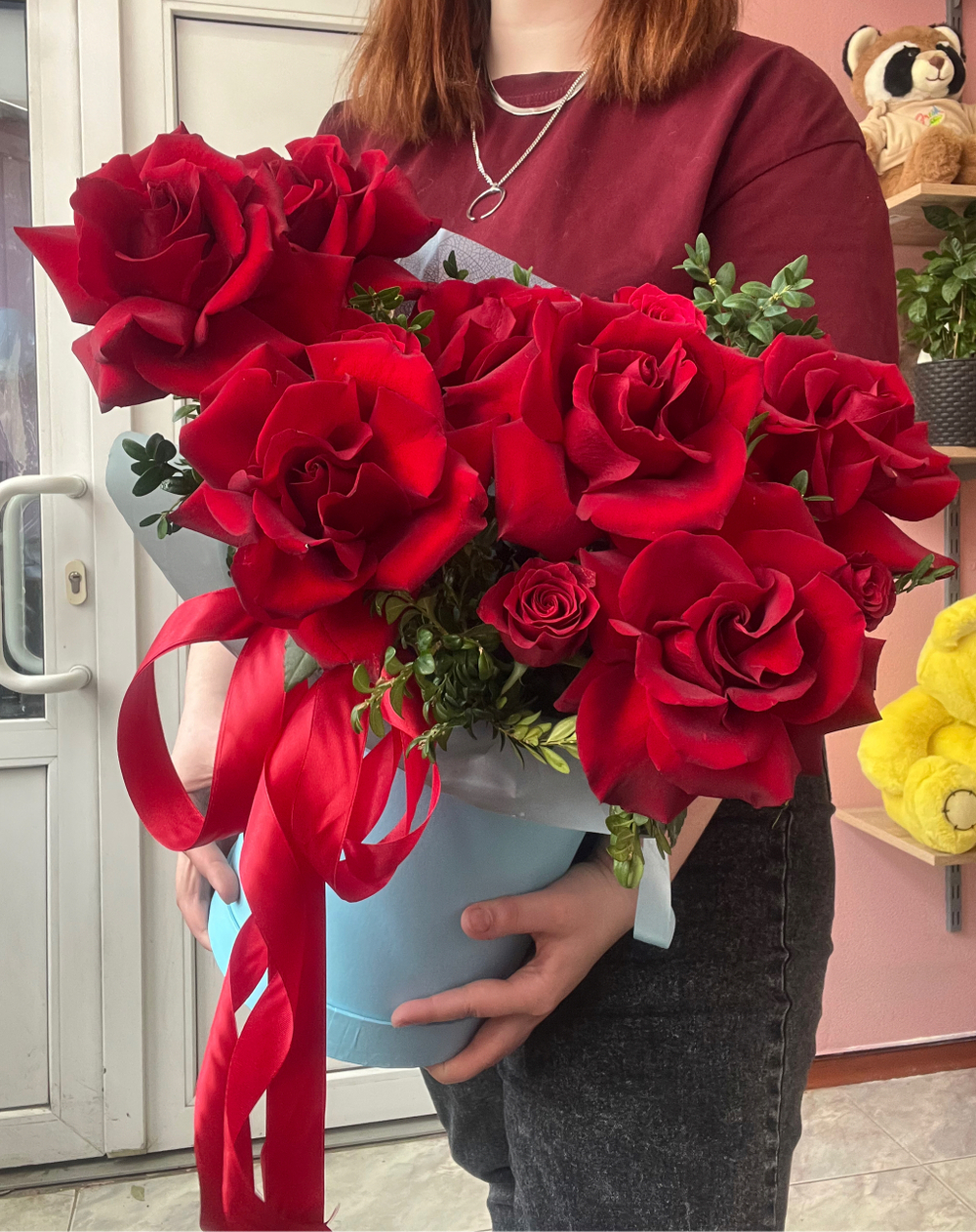 Композиция с французкими розами