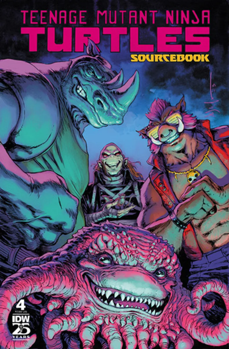 Teenage Mutant Ninja Turtles Sourcebook #4 (Cover A)