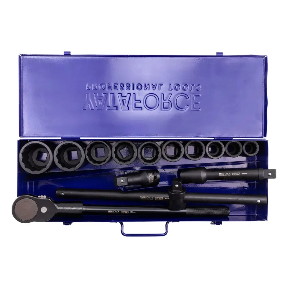 Набор инструментов 15пр. 3/4''(12гр.) YATAFORCE YF-6143-9MPB