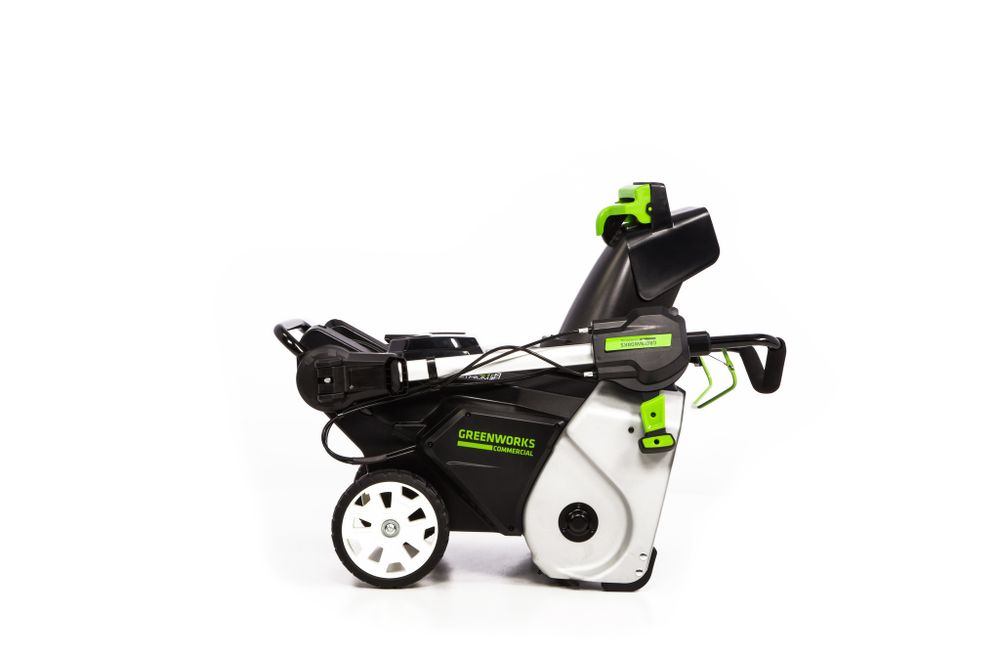 Аккумуляторный снегоуборщик Greenworks GD82STK25, 82v, 56 см, АКБ 2.5 А·ч и ЗУ