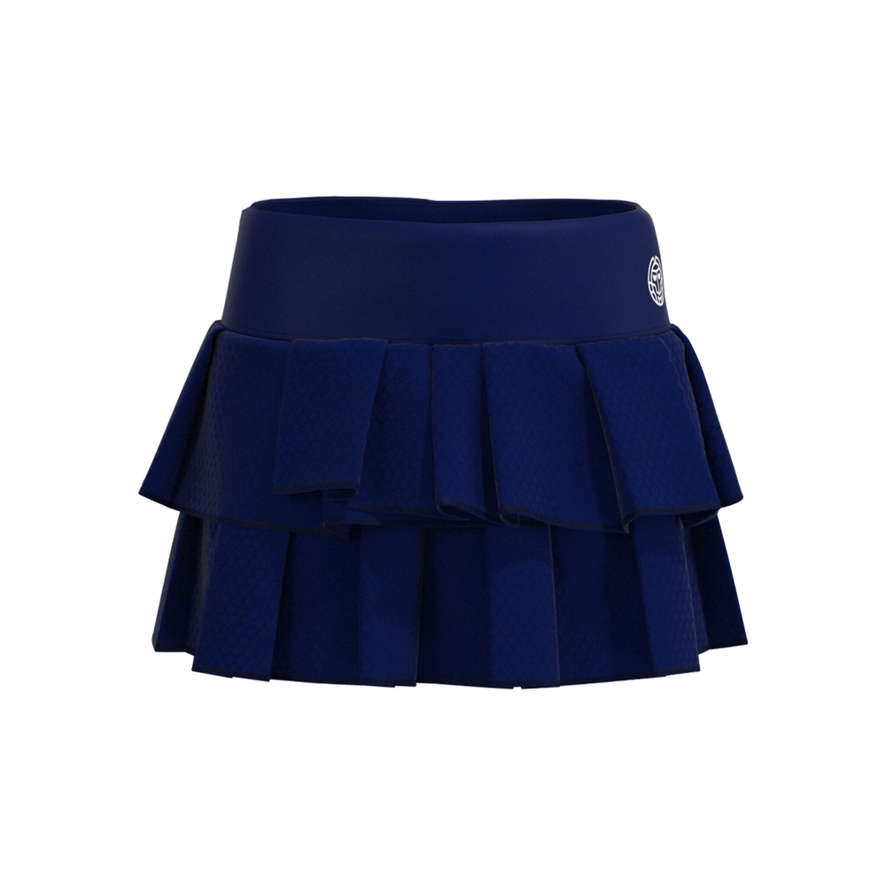 Женская теннисная юбка BIDI BADU Crew Pleated Skirt Women - Dark Blue