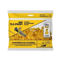 СВП Зажим Ворота 1 мм 100 шт TLS-Profi