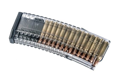Магазин PufGun для Steyr AUG, 5,56×45 / .223 Rem, 30 патронов, прозрачный