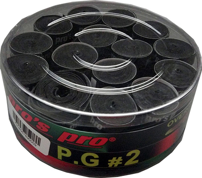 Теннисные намотки Pro's Pro P.G. 2 30P - black