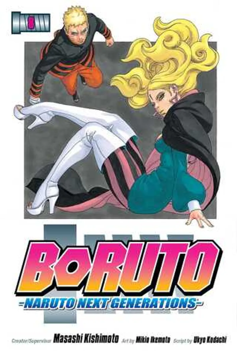 Boruto Naruto Next Generations Volume 8 (На Английском Языке)