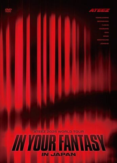 (ПРЕДЗАКАЗ) видео ATEEZ - IN YOUR FANTASY 2025 WORLD TOUR IN JAPAN STANDARD EDITION 3DVD