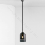 Ceiling design lamp Lumi by Articolo Lighting (Smoky)