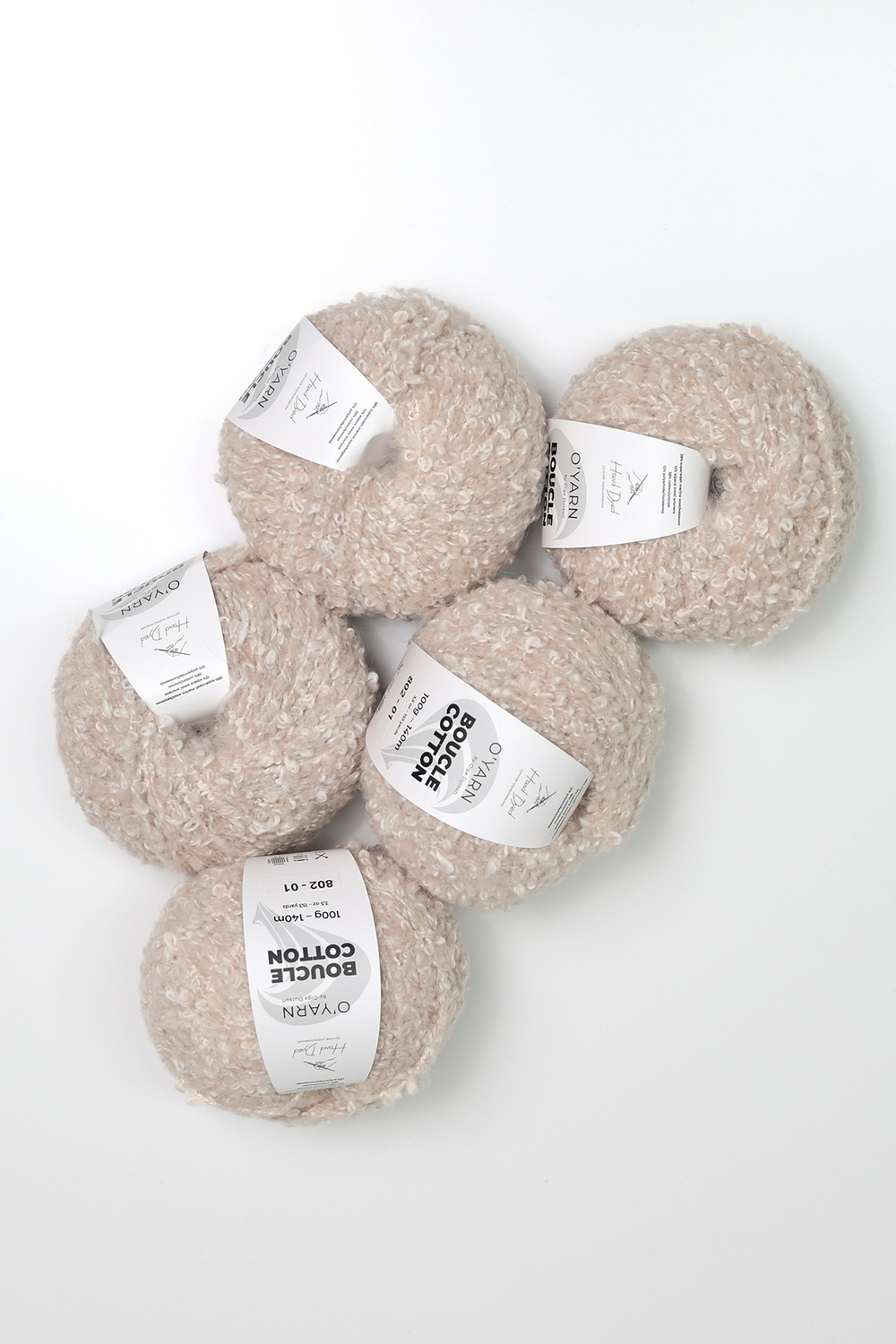 Пряжа O'Yarn BOUCLE COTTON, 100г