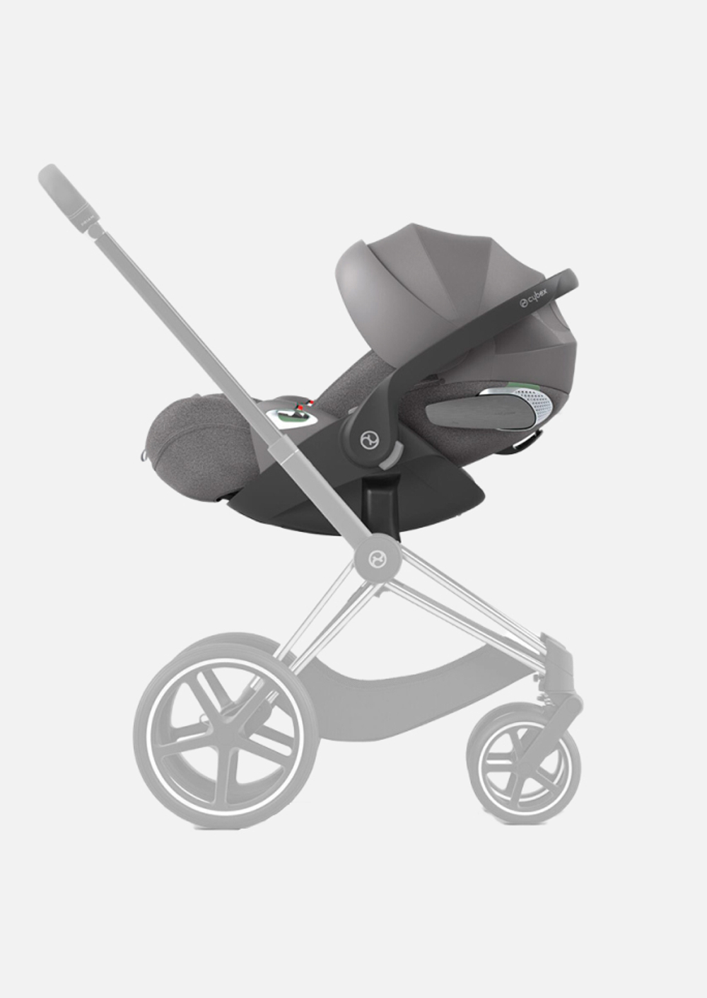 Cybex Автокресло детское Cloud T i-Size Plus Mirage Grey