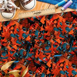 Ткань барби красные оригами