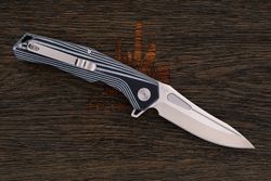 Нож складной Artisan 1808P-BGC Zumwalt, клинок 96мм, сталь D2, рукоять G10