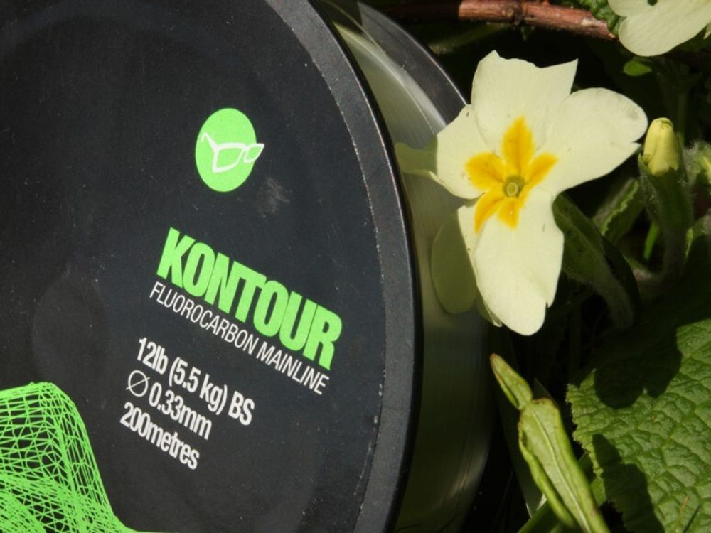 KORDA Леска Kontour Fluorocarbon 0.33мм 200м