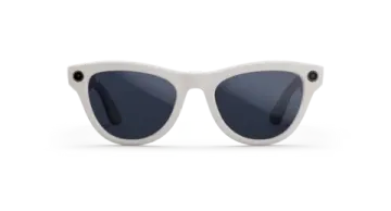Умные очки Ray-Ban Meta Skyler Gen 2, сапфировые фотохромные линзы Transitions, глянцевая серая оправа