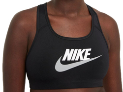 ТОП теннисный Nike Medium-Support Graphic Sports Bra W - черный