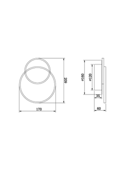 Настенный светильник (бра) Freya FR10025WL-L10W