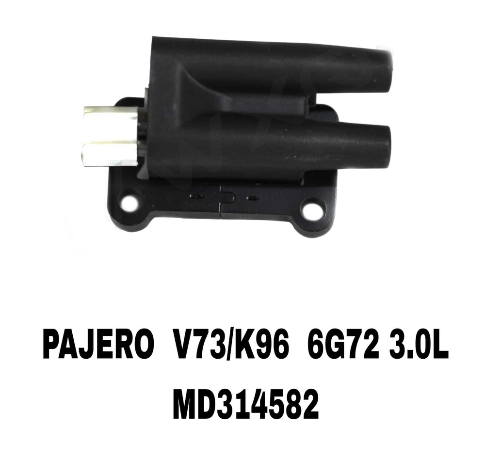 Катушка зажигания MD314582 на Mitsubishi PAJERO V73/K96 6G72 24VAL R/L — купить в Алматы | ADAL AUTO