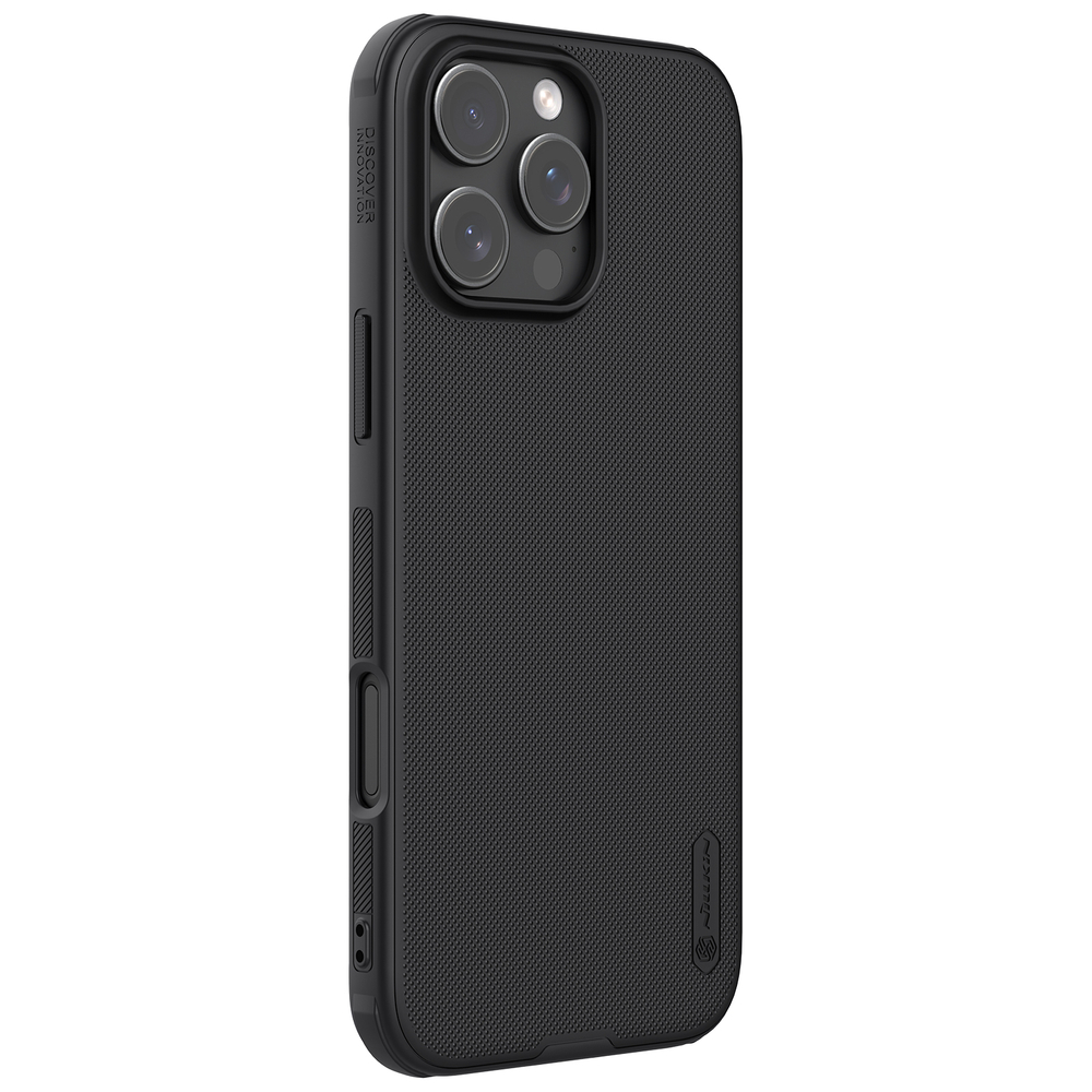 Чехол противоударный от Nillkin c поддержкой зарядки MagSafe для iPhone 16 Pro, серия Super Frosted Shield Pro Magnetic Case