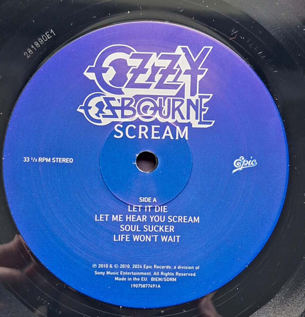 Ozzy Osbourne / Scream (2LP)