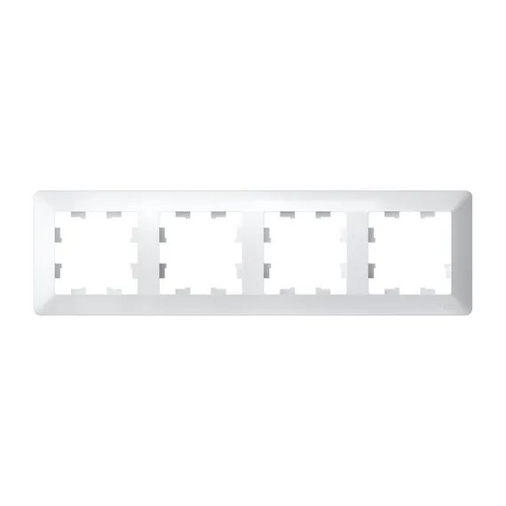 Рамка пластиковая на 4 поста Systeme Electric AtlasDesign Air Белый ATN220104