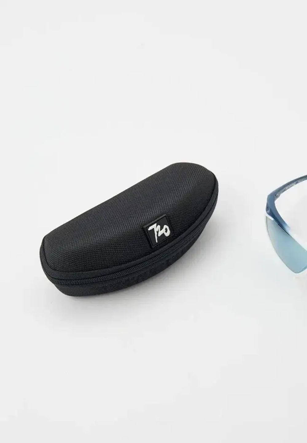Спортивные очки с диоптриями 720armour Analog Pro / Matte Dark Grey Blue / Matte Neon Red Orange / Matte White Gasket / Smoke Full Blue White Lens