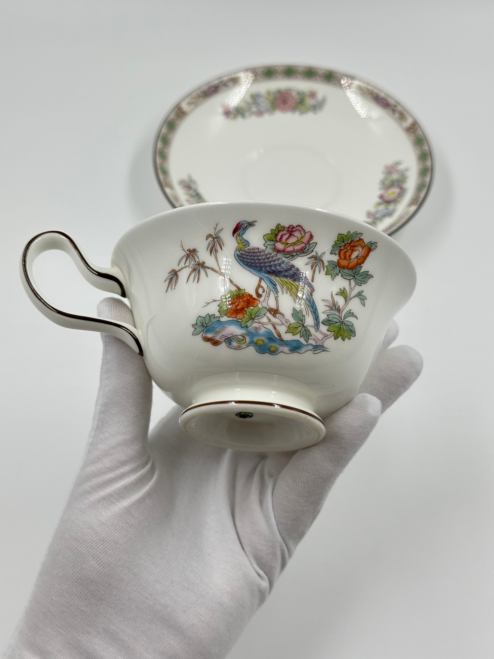 Чайная пара Wedgwood «Kutani Crane»